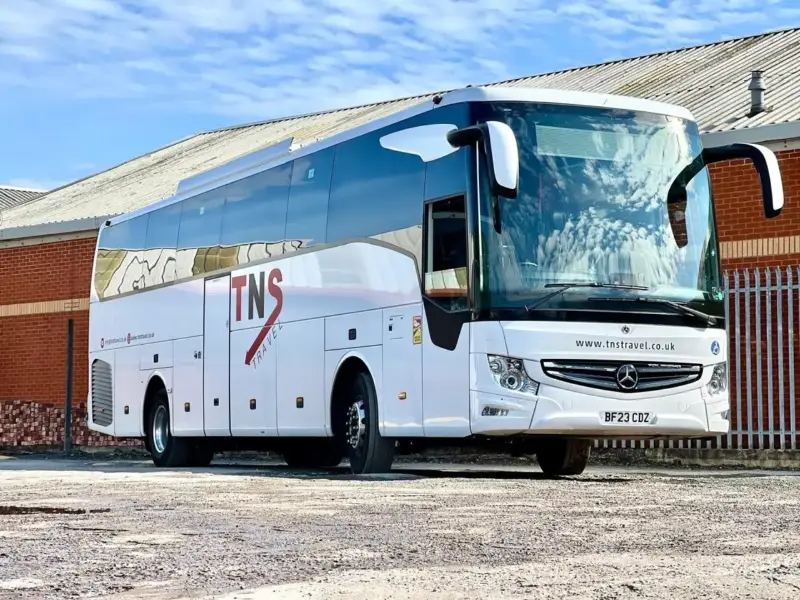 TNS Travel coach for group transport in the UK