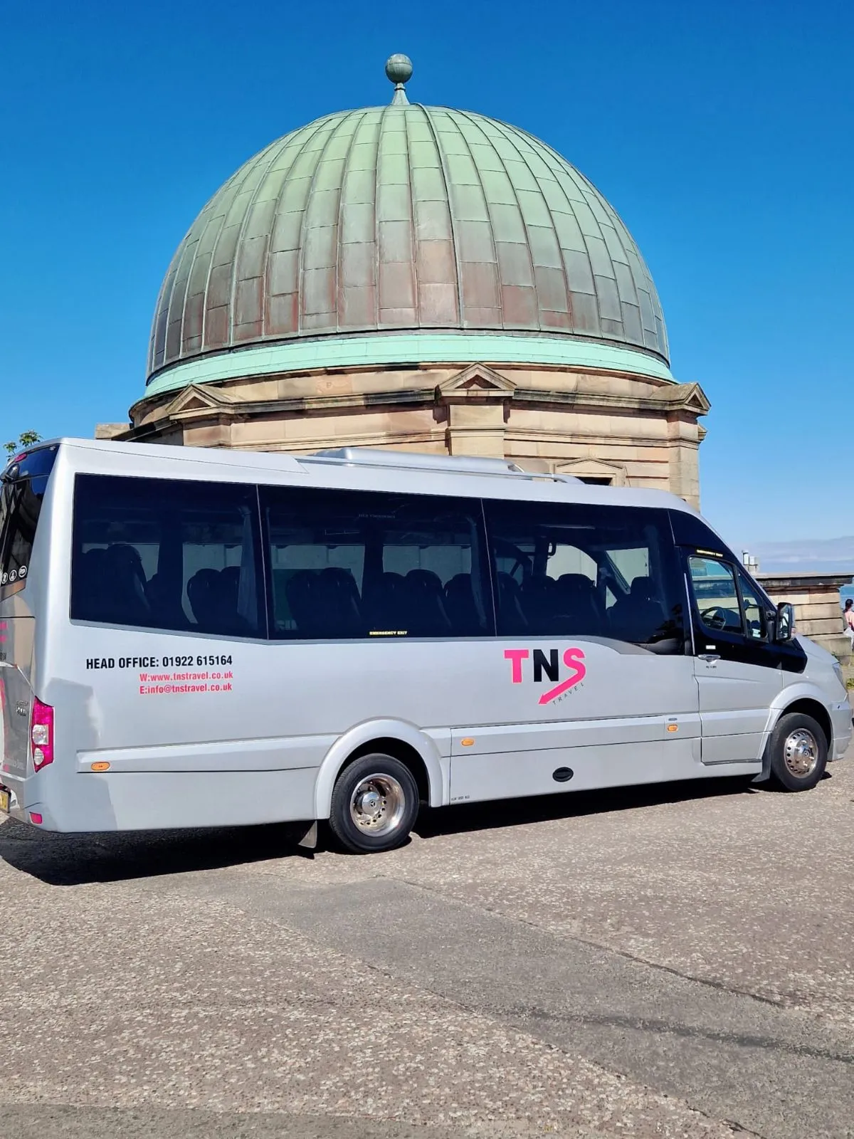 TNS Travel minibus