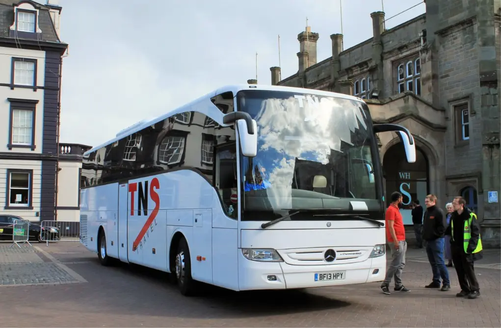 TNS Travel coach for seasonal workforce transport