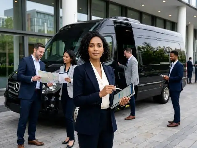 Staff minibus hire for smaller teams with TNS Travel